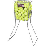 Gamma Wymagania dla trenerów Gamma Ballhopper Whopper 140 Kosz Na Piłki-Srebrny