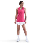 Nike ODZIEŻ Nike Dri-Fit Regular Racerback Tank top Kobiety - jagoda, biały