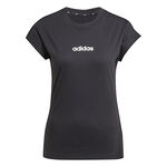 adidas ODZIEŻ adidas Essentials Linear Koszulka Kobiety-Czarny