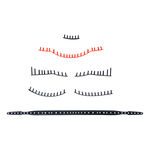 Babolat Akcesoria do rakiet Babolat Pure Drive 98 ( 2025 ) Zestaw pask&oacute;w z oczkami - czarny