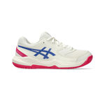 ASICS Buty tenisowe ASICS Gel-Dedicate 8 Buty Do Tenisa Allcourt Dzieci-Krem,Ciemnoniebieski