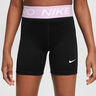 Dri-Fit Big Kids 3in Szorty Dziewczynki - czarny, liliowy