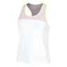 Mind Racerback Tank Top Kobiety-Biały,Liliowy