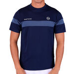 Sergio Tacchini Odzież tenisowa Sergio Tacchini Leone PL Koszulka Mężczyźni - ciemnoniebieski, niebiesko-szary