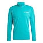 adidas ODZIEŻ adidas Terrex XPR Half-Zip Koszulka do biegania Mężczyźni - zieleń, 