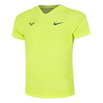 Nike ODZIEŻ Nike Rafa Court Dri-Fit Advantage Koszulka Mężczyźni - neonowy żółty, 