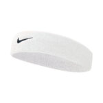 Nike ODZIEŻ Nike Swoosh Classic Opaska do włosów Unisex - biały, czarny