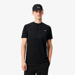 Lacoste ODZIEŻ Lacoste Novak Djokovic Koszulka Mężczyźni-Czarny