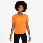Nike ODZIEŻ Nike Dri-Fit One GX Koszulka Dziewczynki - pomarańczowy, 