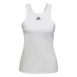 adidas ODZIEŻ adidas Y Tank Top Kobiety-Białe Aluminium