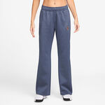 Nike ODZIEŻ Nike Court Mid Rise Polyknit Heritage Spodnie Dresowe Kobiety-Niebiesko-szary