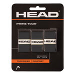 HEAD Owijki HEAD  Prime Tour Opakowanie 3 szt. - czarny