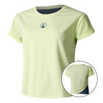 Quiet Please ODZIEŻ Quiet Please Perspectives Cross Koszulka Kobiety-Limonka