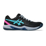 ASICS Buty do padla ASICS Gel-Dedicate But Do Padla Mężczyźni-Czarny,Jasnoniebieski