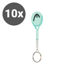HEAD Akcesoria HEAD Keyrings Boom  Breloczek do kluczy Opakowanie 10 szt. 