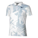 Mizuno ODZIEŻ Mizuno Daybreakers Shadow Polo Mężczyźni-Biały,Szary