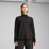 Velocity Cloudspun 1/4 Zip Koszulka do biegania Kobiety - czarny, 