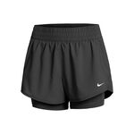 Nike Szorty Nike Dri-Fit One MR 2in1 Szorty Kobiety-Czarny
