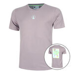 Quiet Please ODZIEŻ Quiet Please Mind Collage Koszulka Mężczyźni-Fioletowy,Wielokolorowy