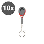 HEAD Akcesoria HEAD Keyrings Prestige Breloczek do kluczy Opakowanie 10 szt. 