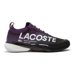 Lacoste Buty tenisowe Lacoste AG-LT Lite Buty Do Tenisa Allcourt Mężczyźni-Fioletowy,Czarny