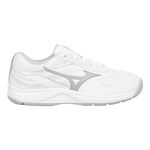 Mizuno Buty tenisowe Mizuno Break Shot 5 But Do Dywanów Kobiety-Biały,Szary