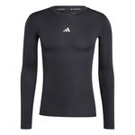 adidas ODZIEŻ adidas TechFit Długi Rękaw Mężczyźni-Czarny
