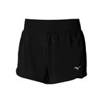 Mizuno ODZIEŻ Mizuno 2in1 4.5 Spodenki do biegania Kobiety - czarny, 