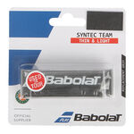 Babolat Podstawowe owijaki Babolat Team Syntec Team Opakowanie 1 Szt.-Czarny