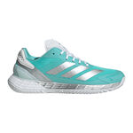 adidas Buty tenisowe adidas Defiant Speed 2 buty do tenisa allcourt Kobiety-turkus, srebrny