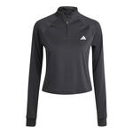 adidas ODZIEŻ adidas Essentials 1/4 Zip Długi Rękaw Kobiety-Czarny