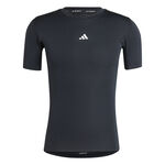 adidas ODZIEŻ adidas TechFit Compression Koszulka Mężczyźni-Czarny