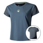 Quiet Please ODZIEŻ Quiet Please Perspectives Cross Koszulka Kobiety-Niebieski