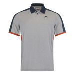 HEAD Polo tech padel - grey