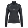 Mesa Half-Zip Top do biegania Kobiety - czarny, 