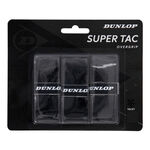 Dunlop Owijki Dunlop  Super Tac Opakowanie 3 szt. - czarny