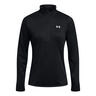 Tech 1/2 Zip Długi Rękaw Kobiety-Czarny