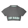 Abdominis Crop Move Tee - black