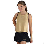 Endless ODZIEŻ Endless Court Tank Top Kobiety-Złoto