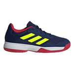 adidas Buty tenisowe adidas Gamespec Buty Do Tenisa Allcourt Dzieci-Ciemnoniebieski,Neonowy Zielony