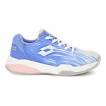 Lotto Buty tenisowe Lotto Mirage 200 II PRT buty do tenisa allcourt Dzieci - jasnoniebieski, biały