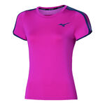 Mizuno ODZIEŻ Mizuno Frontier Koszulka Kobiety-Różowy