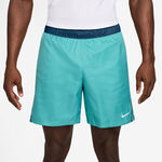 Nike ODZIEŻ Nike Court Victory Dri-Fit 7in Aop Szorty Mężczyźni - turkus, petrol