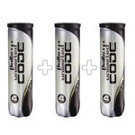 Balls Unlimited Piłka z wewnętrznym ciśnieniem Balls Unlimited Code Black Puszka 4 Szt.