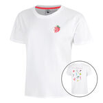 Quiet Please Koszulka Quiet Please Crush Court Essentials Koszulka Kobiety-biały, biały