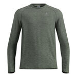 Odlo ODZIEŻ Odlo Essential Seamless Crew Neck Długi Rękaw Mężczyźni-oliwka
