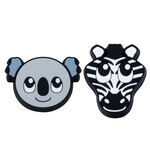 Gamma Akcesoria do rakiet Gamma ZooDamp Koala,Zebra Amortyzatory W PODWÓJNYM OPAKOWANIU-wielokolorowy
