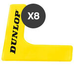 Dunlop Wymagania dla trenerów Dunlop Narożne Oznaczanie Opakowanie 8 Szt.-Żółty