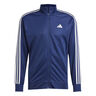 Training Essential 3 Stripes Kurtka Treningowa Mężczyźni-Ciemnoniebieski
