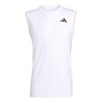 adidas Tank top adidas Pro Tank top Mężczyźni-biały